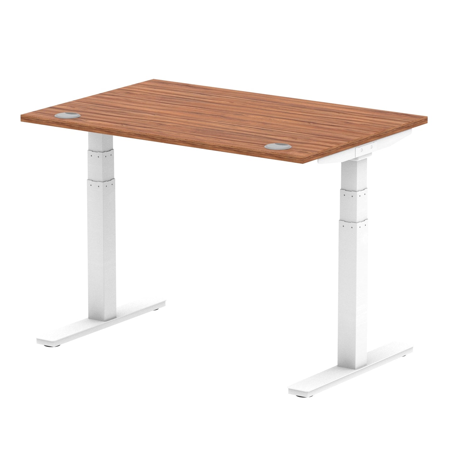 Air Height Adjustable Desk With Cable Ports and Memory Height Settings