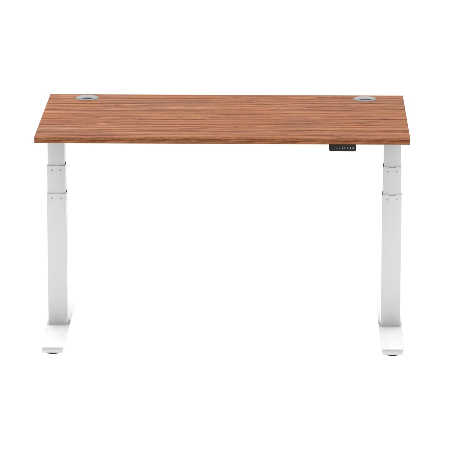 Air Height Adjustable Desk With Cable Ports and Memory Height Settings