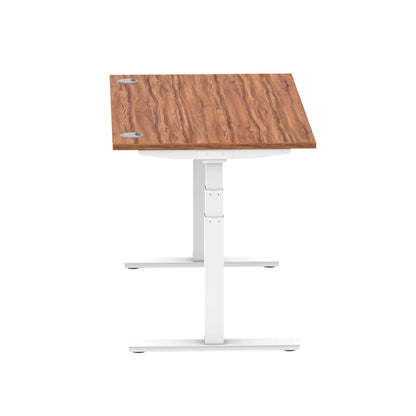 Air Height Adjustable Desk With Cable Ports and Memory Height Settings
