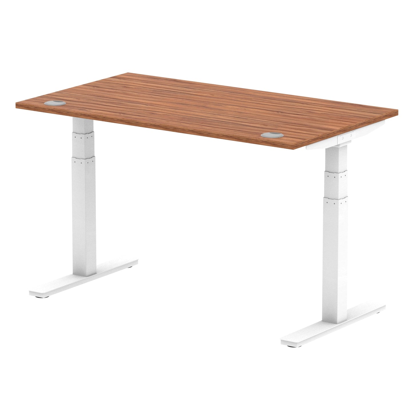 Air Height Adjustable Desk With Cable Ports and Memory Height Settings