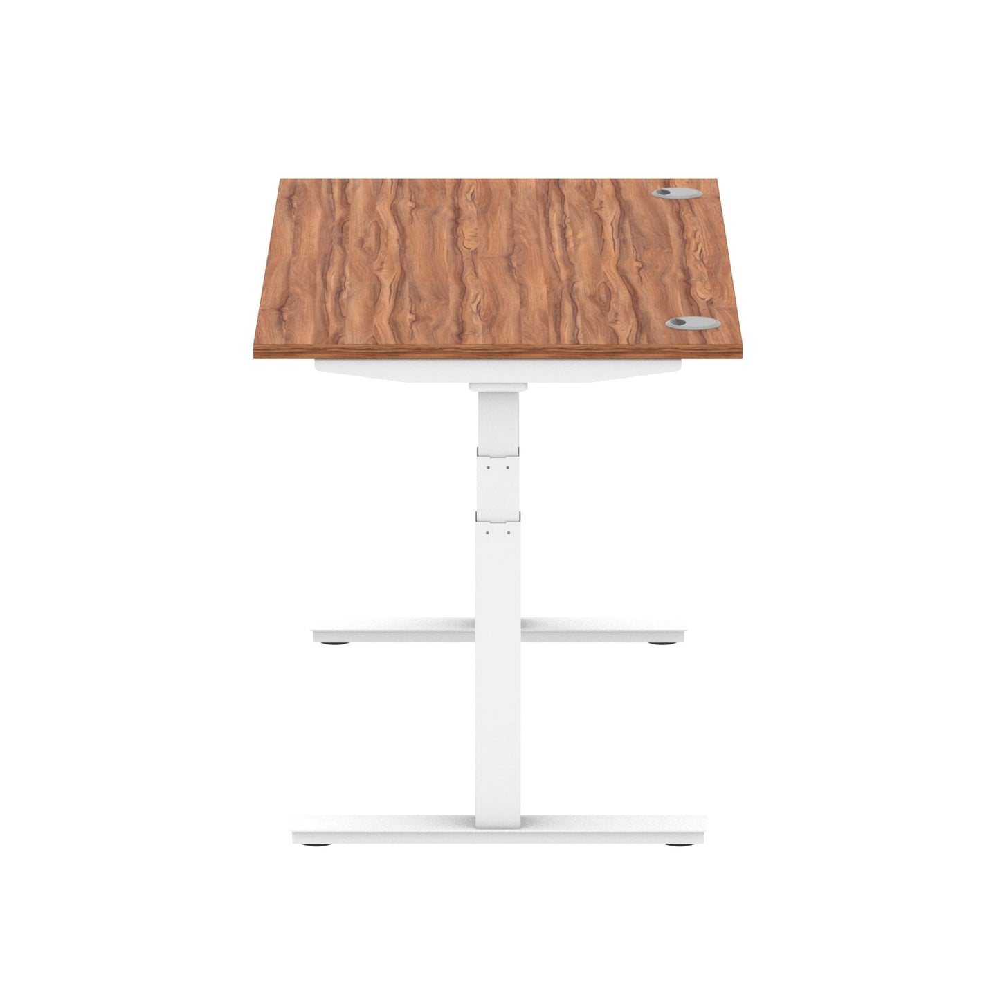 Air Height Adjustable Desk With Cable Ports and Memory Height Settings