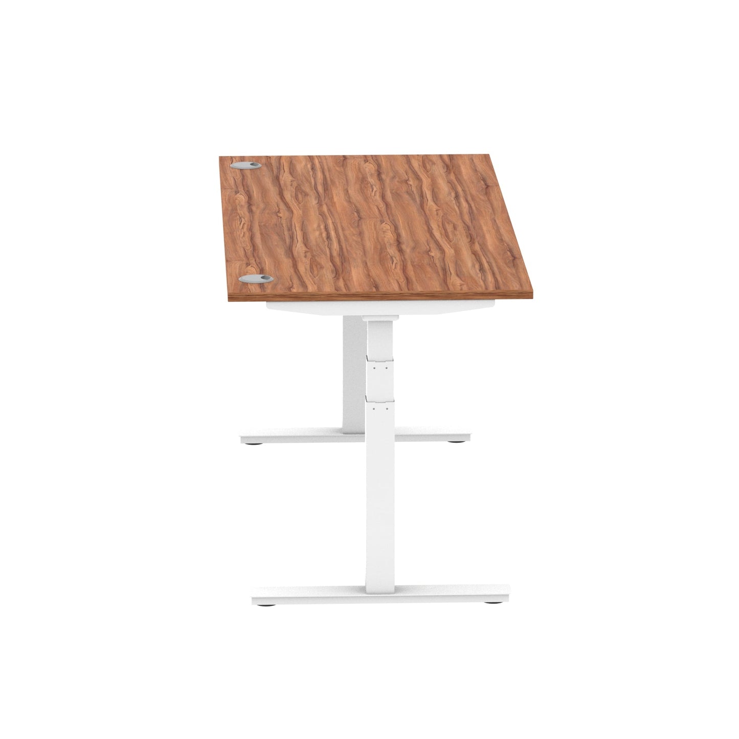Air Height Adjustable Desk With Cable Ports and Memory Height Settings