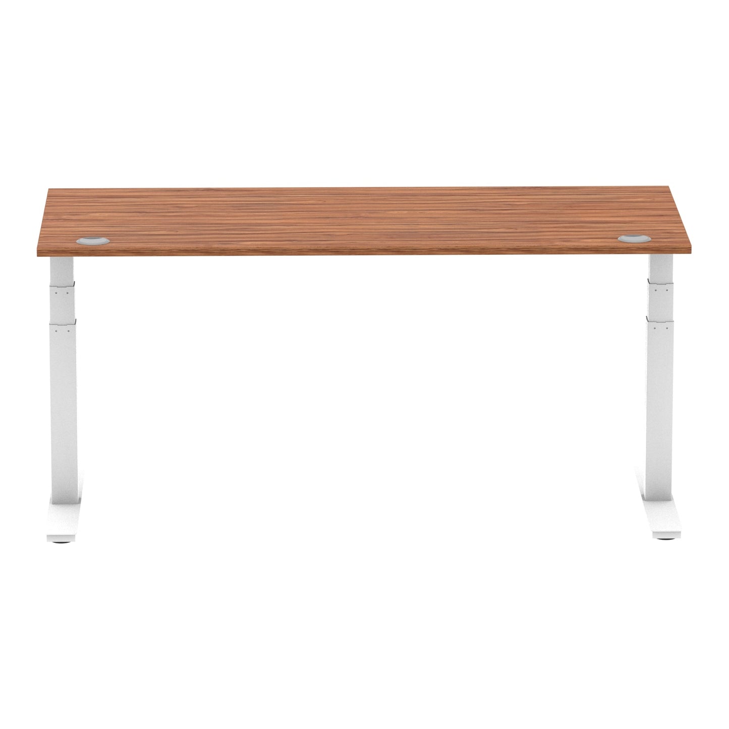 Air Height Adjustable Desk With Cable Ports and Memory Height Settings