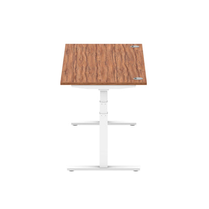 Air Height Adjustable Desk With Cable Ports and Memory Height Settings