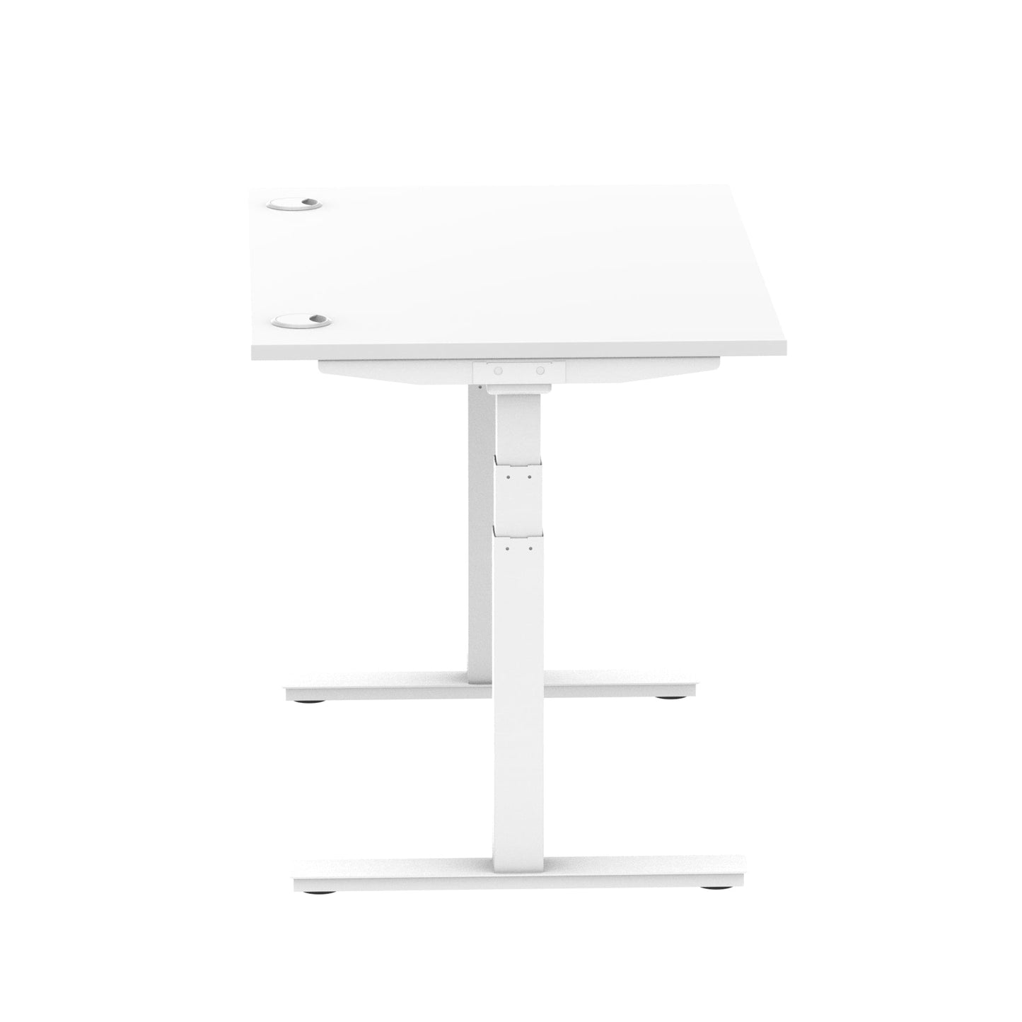 Air Height Adjustable Desk With Cable Ports and Memory Height Settings