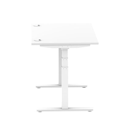 Air Height Adjustable Desk With Cable Ports and Memory Height Settings