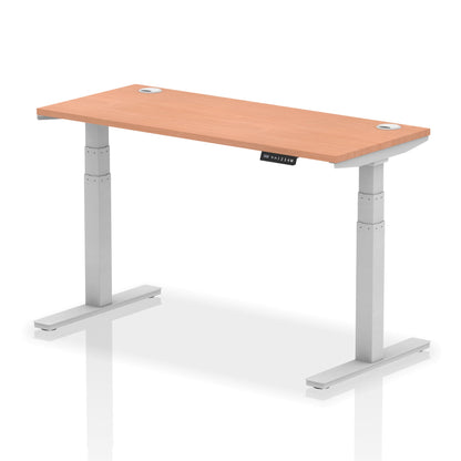 Air Height Adjustable Slimline Desk With Height Limit Settings