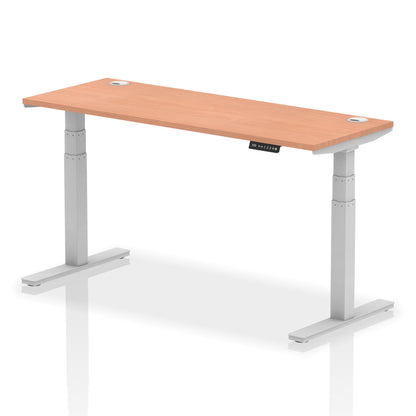 Air Height Adjustable Slimline Desk With Height Limit Settings