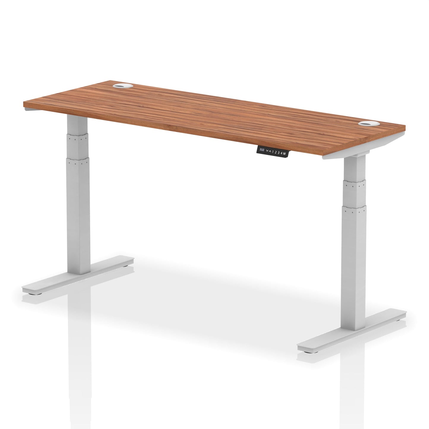 Air Height Adjustable Slimline Desk With Height Limit Settings