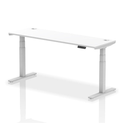 Air Height Adjustable Slimline Desk With Height Limit Settings