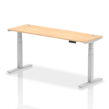 Air Height Adjustable Slimline Desk With Height Limit Settings