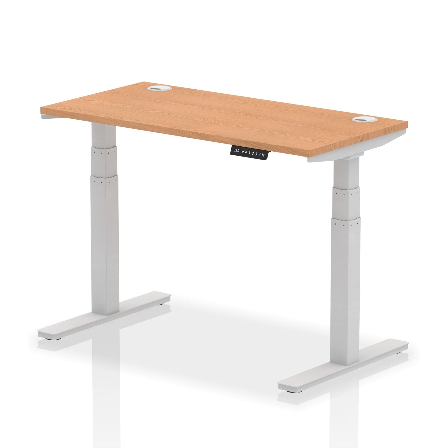Air Height Adjustable Slimline Desk With Height Limit Settings