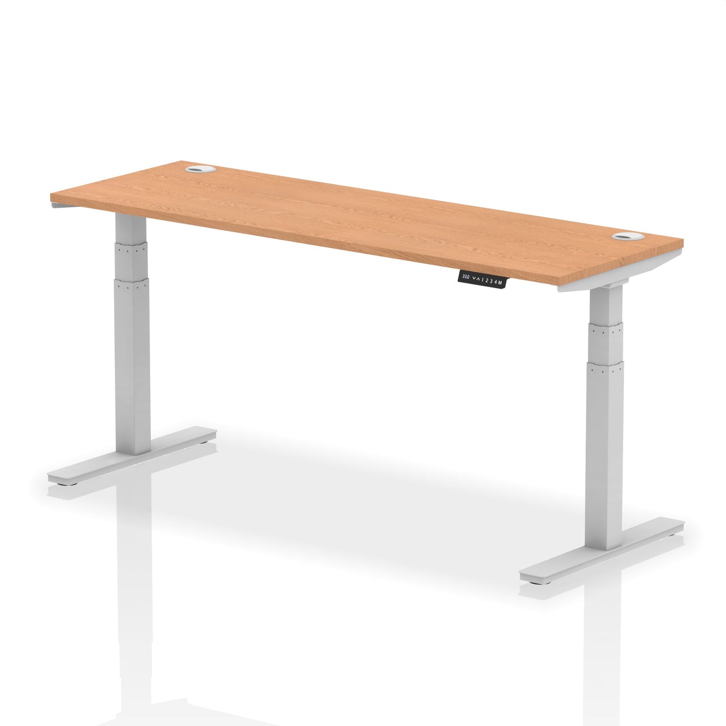Air Height Adjustable Slimline Desk With Height Limit Settings