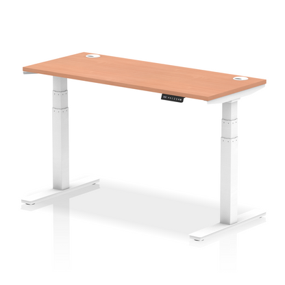 Air Height Adjustable Slimline Desk With Height Limit Settings