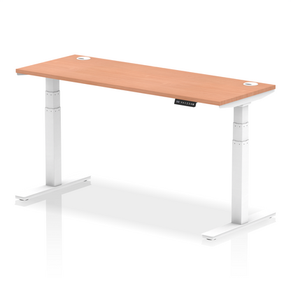 Air Height Adjustable Slimline Desk With Height Limit Settings