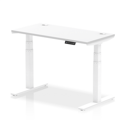 Air Height Adjustable Slimline Desk With Height Limit Settings