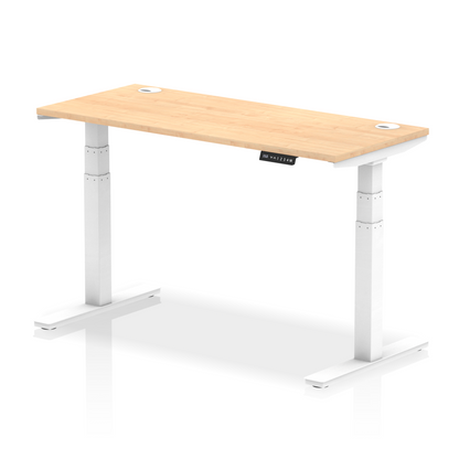 Air Height Adjustable Slimline Desk With Height Limit Settings