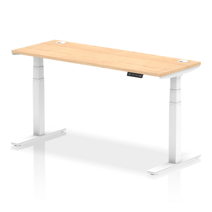 Air Height Adjustable Slimline Desk With Height Limit Settings