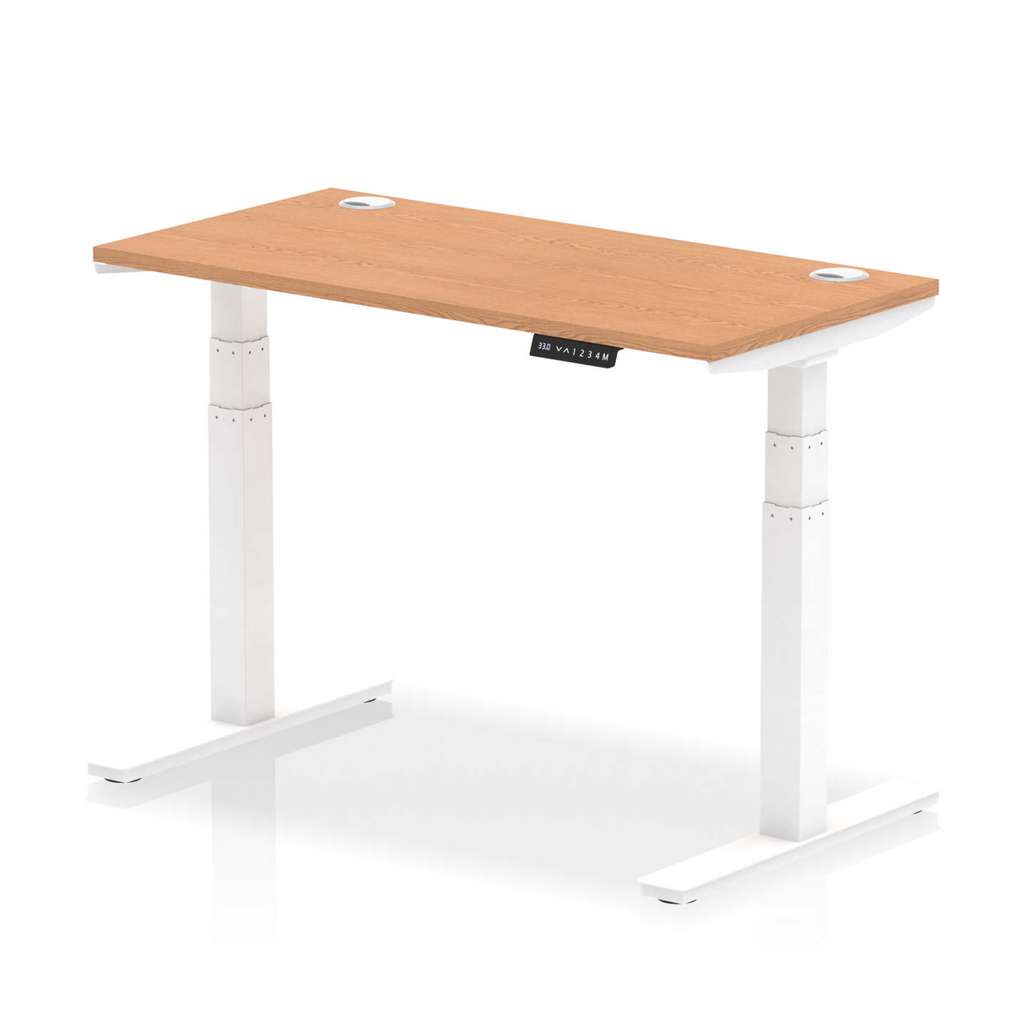 Air Height Adjustable Slimline Desk With Height Limit Settings