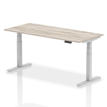 Air Height Adjustable Desk With Cable Ports and Memory Height Settings