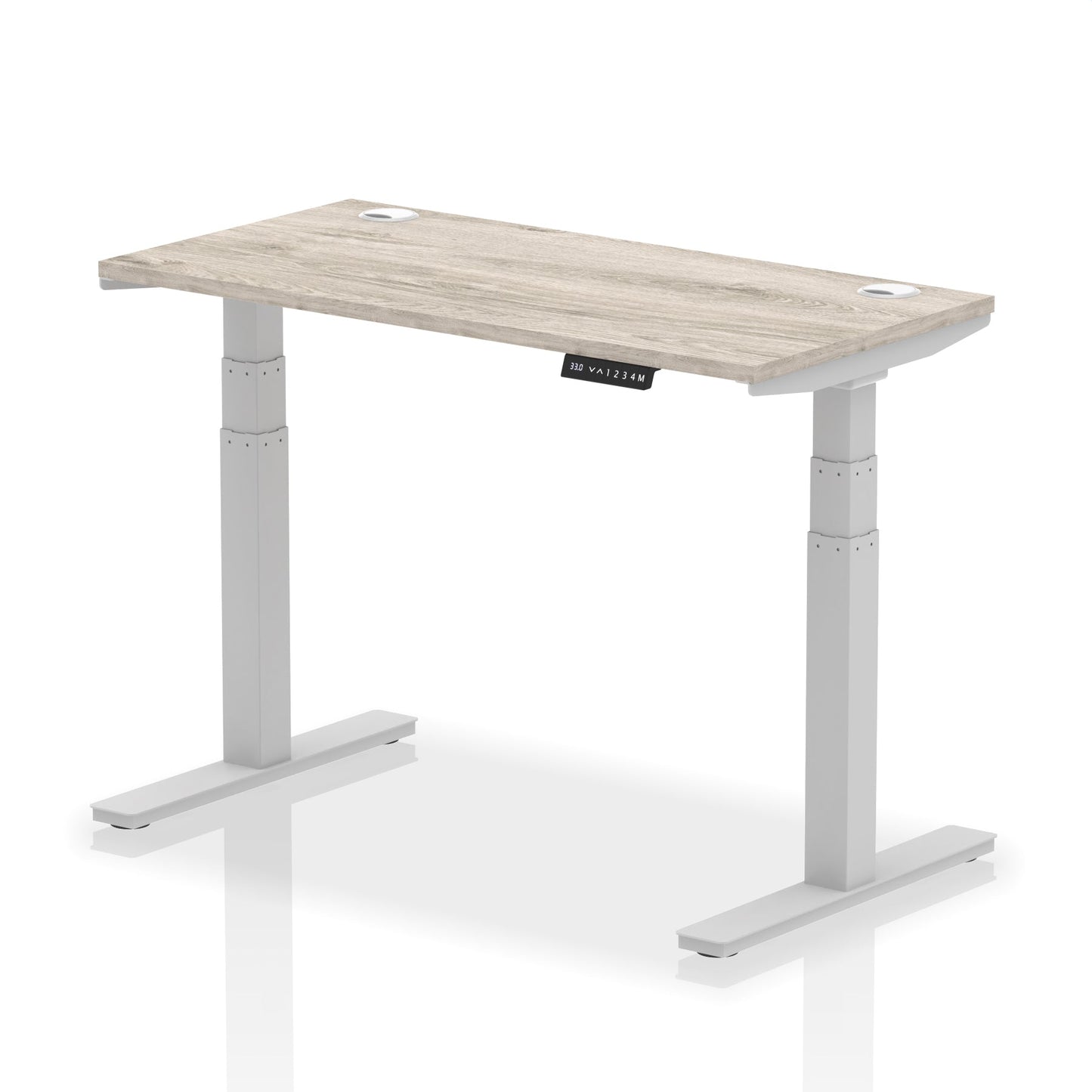 Air Height Adjustable Slimline Desk With Height Limit Settings