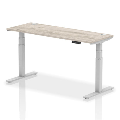 Air Height Adjustable Slimline Desk With Height Limit Settings