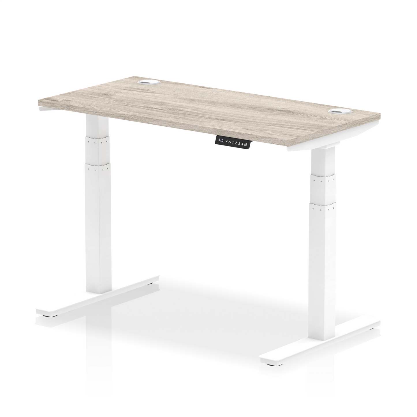Air Height Adjustable Slimline Desk With Height Limit Settings