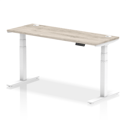 Air Height Adjustable Slimline Desk With Height Limit Settings