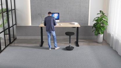 Air Height Adjustable Desk with Digital LED Display