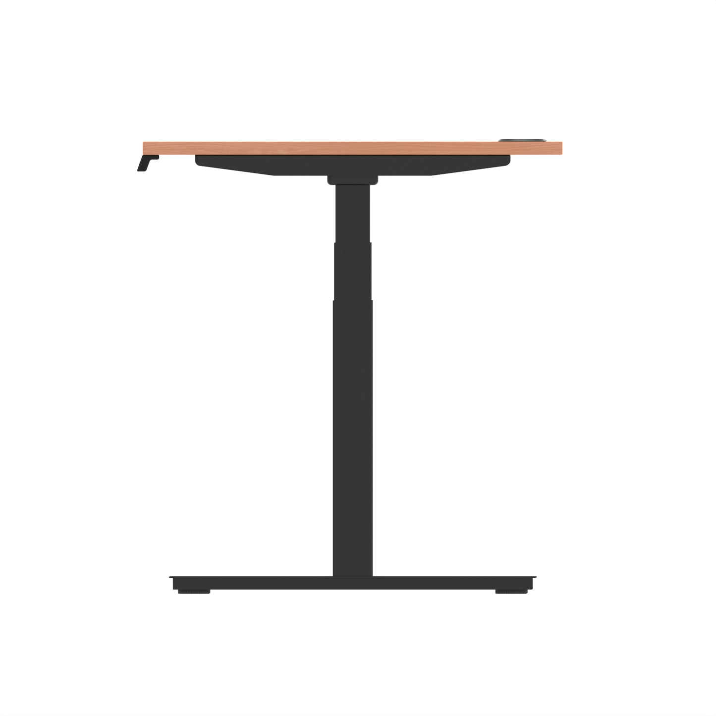 Air Height Adjustable Desk With Cable Ports and Memory Height Settings