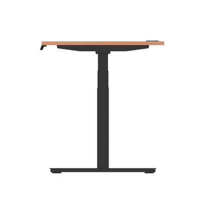 Air Height Adjustable Desk With Cable Ports and Memory Height Settings