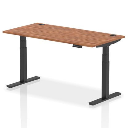 Air Height Adjustable Desk With Cable Ports and Memory Height Settings