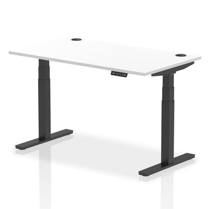 Air Height Adjustable Desk With Cable Ports and Memory Height Settings