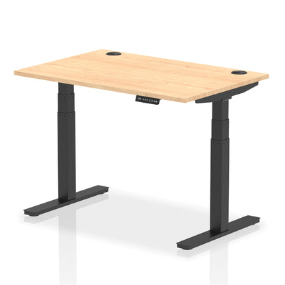 Air Height Adjustable Desk With Cable Ports and Memory Height Settings