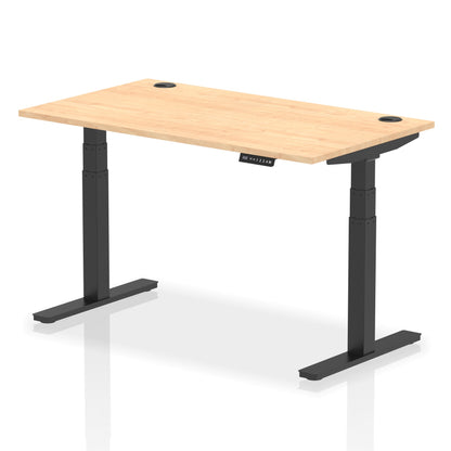 Air Height Adjustable Desk With Cable Ports and Memory Height Settings