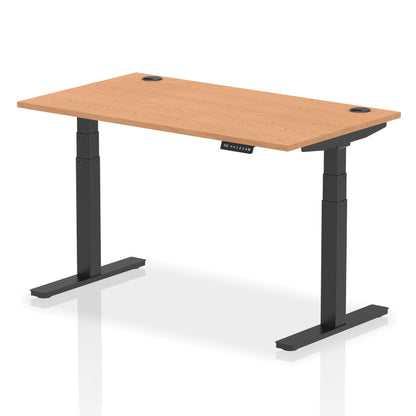Air Height Adjustable Desk With Cable Ports and Memory Height Settings