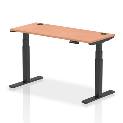 Air Height Adjustable Slimline Desk With Height Limit Settings