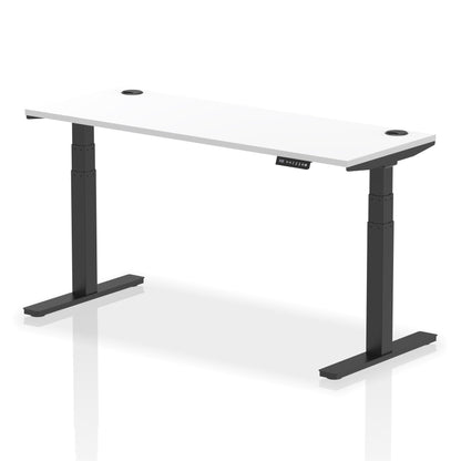 Air Height Adjustable Slimline Desk With Height Limit Settings