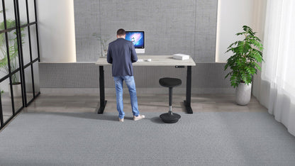 Air Height Adjustable Desk with Digital LED Display