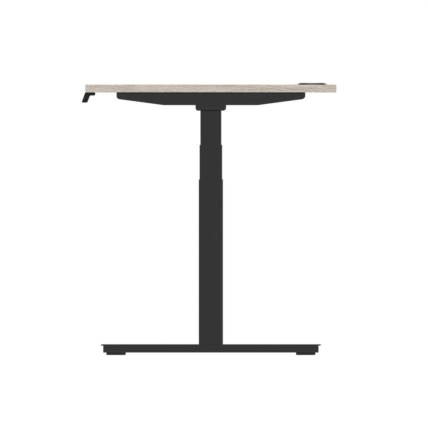 Air Height Adjustable Desk With Cable Ports and Memory Height Settings