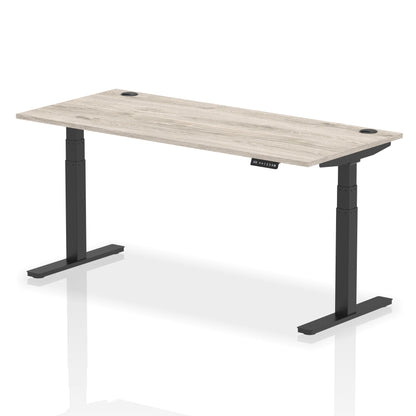 Air Height Adjustable Desk With Cable Ports and Memory Height Settings