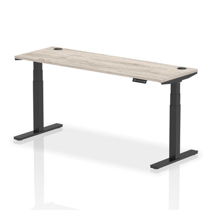 Air Height Adjustable Slimline Desk With Height Limit Settings