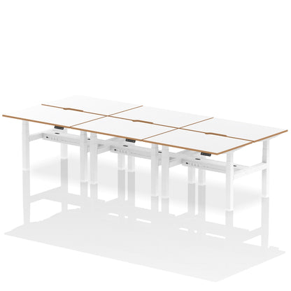 Oslo Air Back-to-Back Height Adjustable Bench Desk