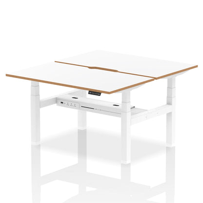 Oslo Air Back-to-Back Height Adjustable Bench Desk