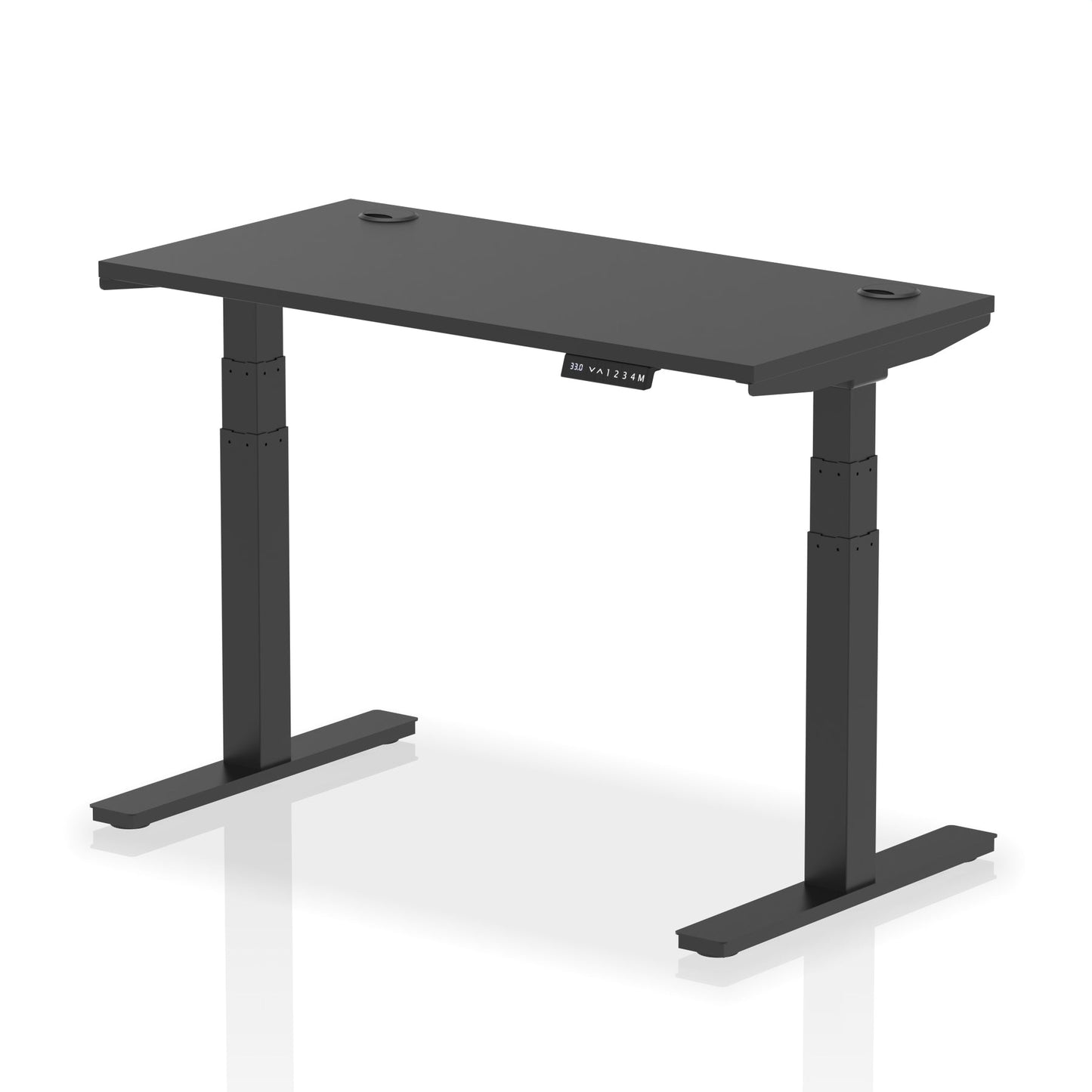 Air Height Adjustable Slimline Desk With Height Limit Settings