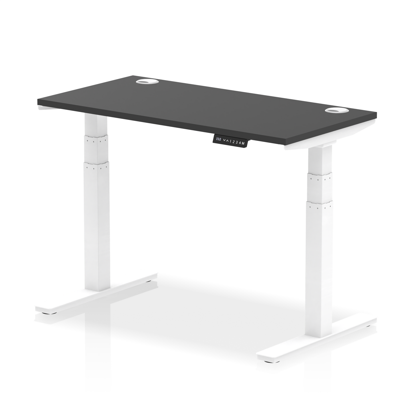 Air Height Adjustable Slimline Desk With Height Limit Settings