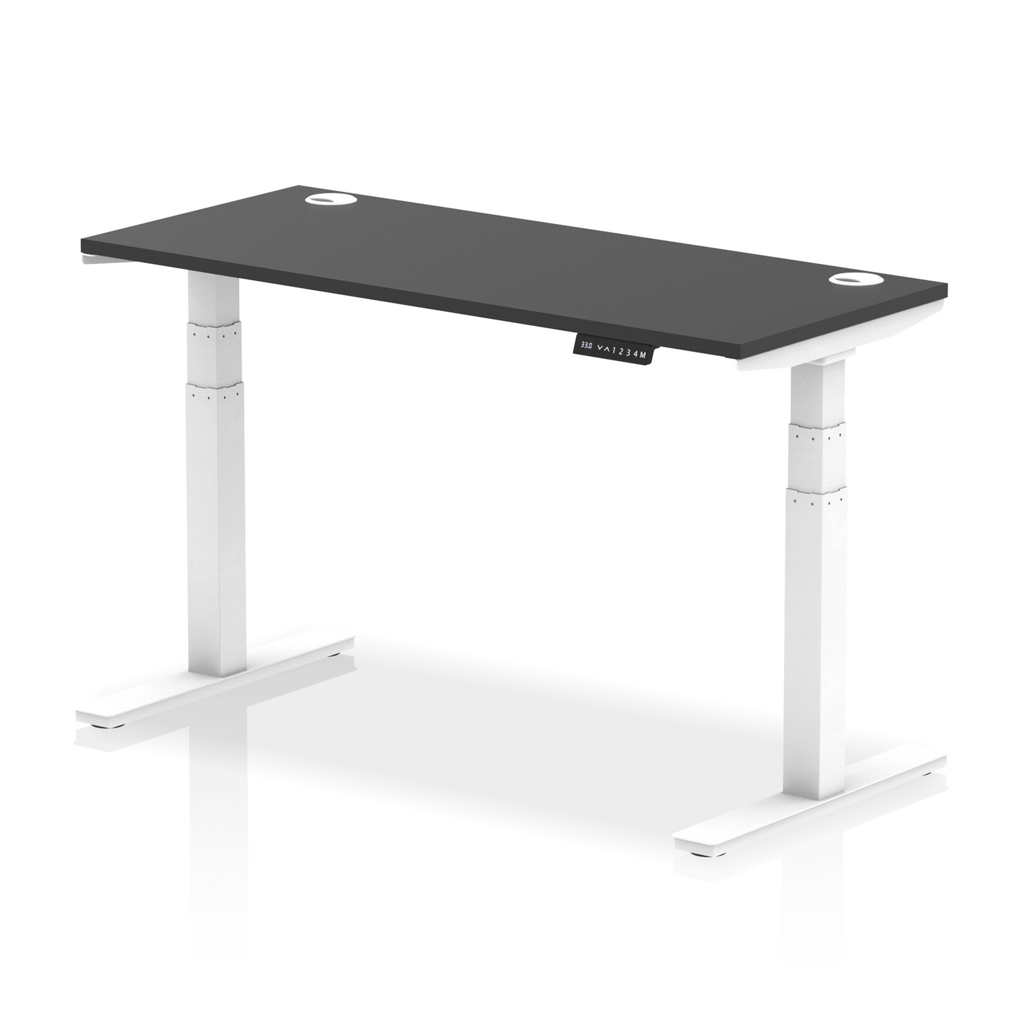 Air Height Adjustable Slimline Desk With Height Limit Settings