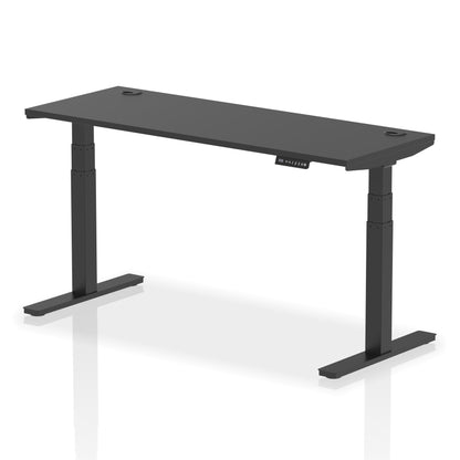 Air Height Adjustable Slimline Desk With Height Limit Settings