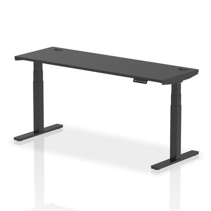 Air Height Adjustable Slimline Desk With Height Limit Settings