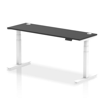 Air Height Adjustable Slimline Desk With Height Limit Settings